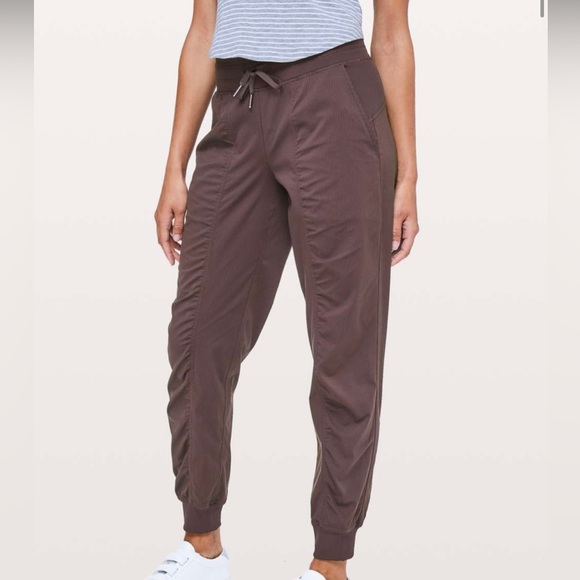 lululemon athletica Pants - Lululemon Dance Studio Mid-Rise Jogger Pant Full Length Color Java